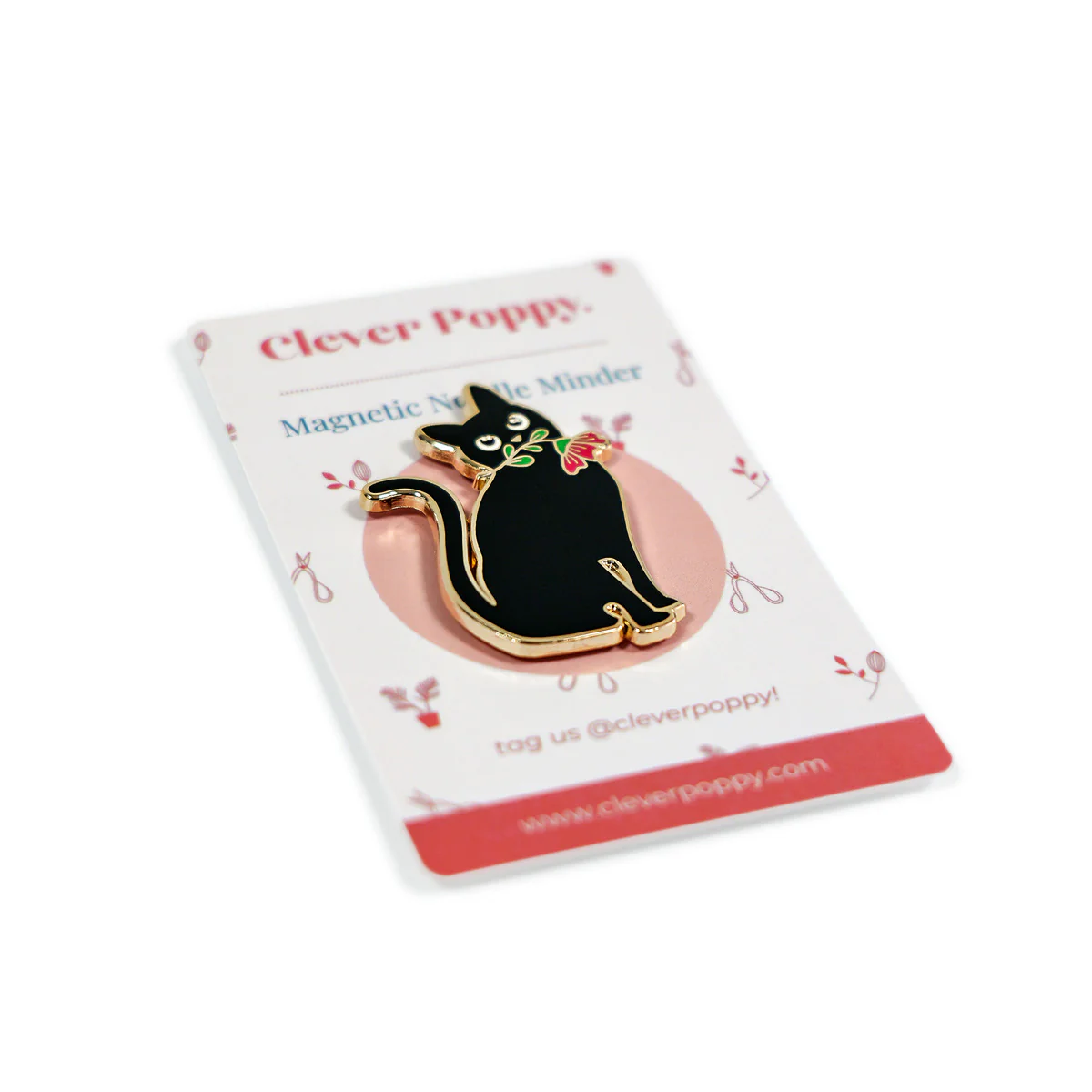 Black Cat Magnetic Needle Minder - Image 5