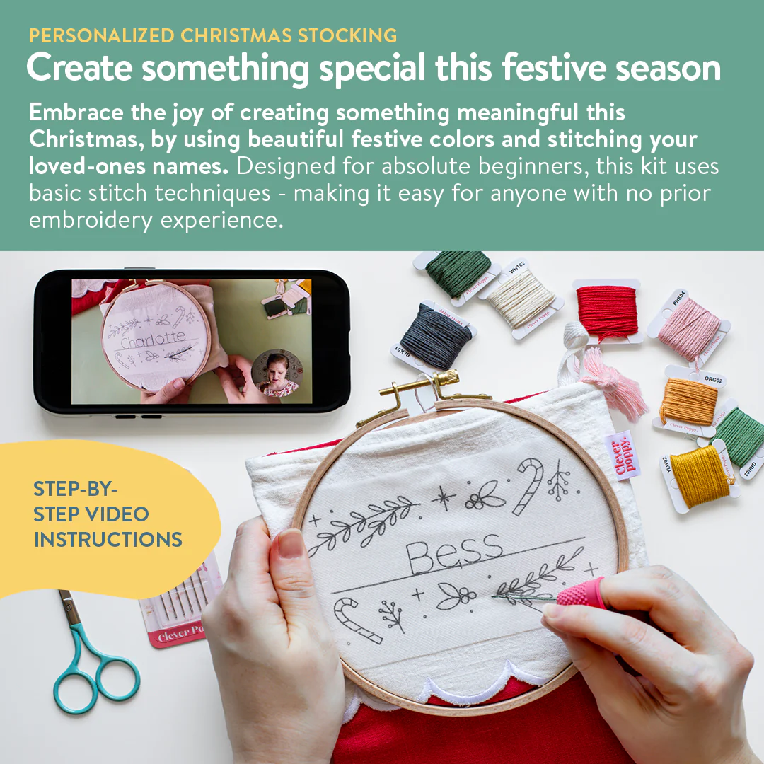Personalized Christmas Stocking Beginner Kit - Image 8