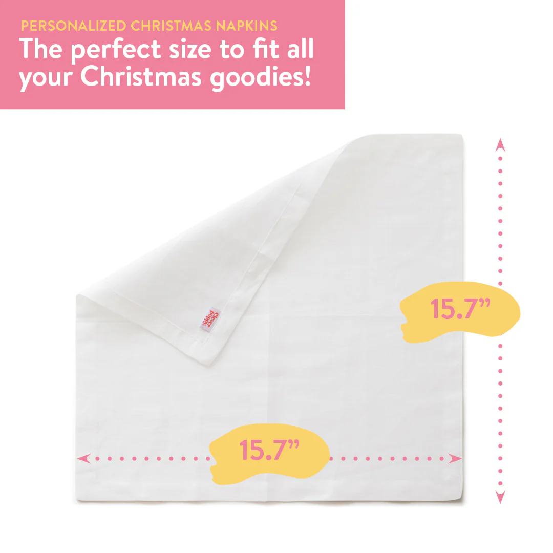 Personalized Christmas Napkins Beginner Kit - Image 11