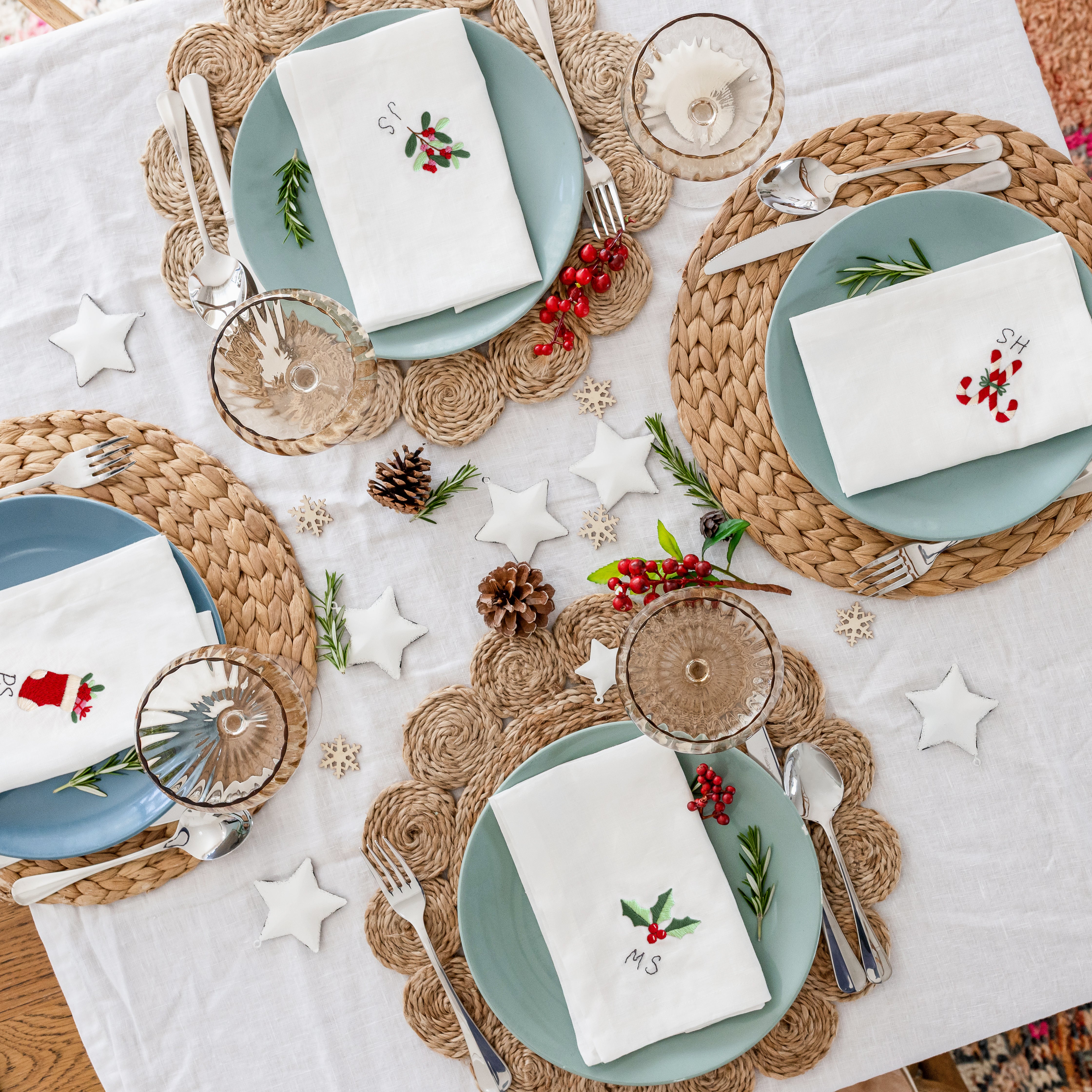 Personalized Christmas Napkins Beginner Kit - Image 4