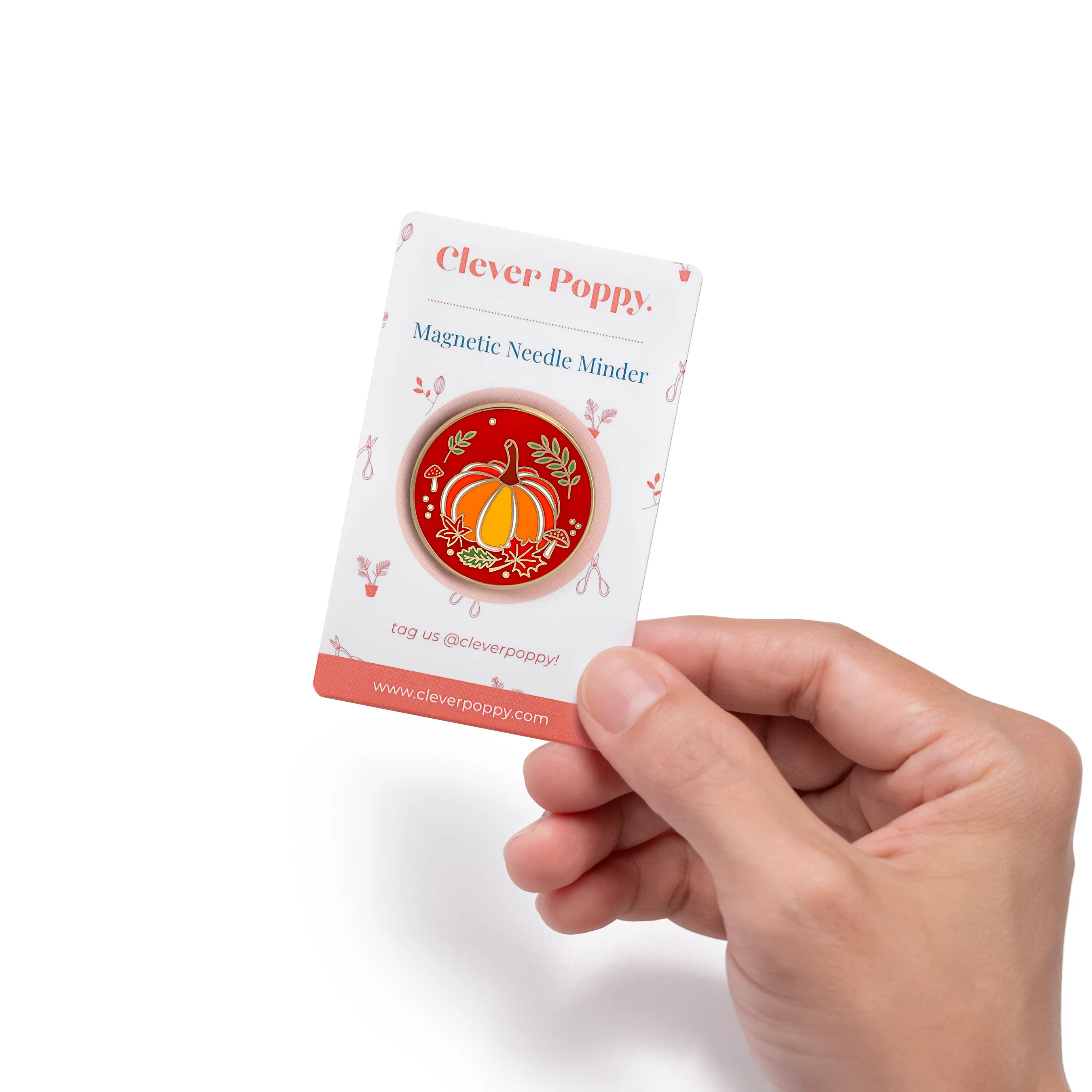 Pumpkin Magnetic Needle Minder - Image 3