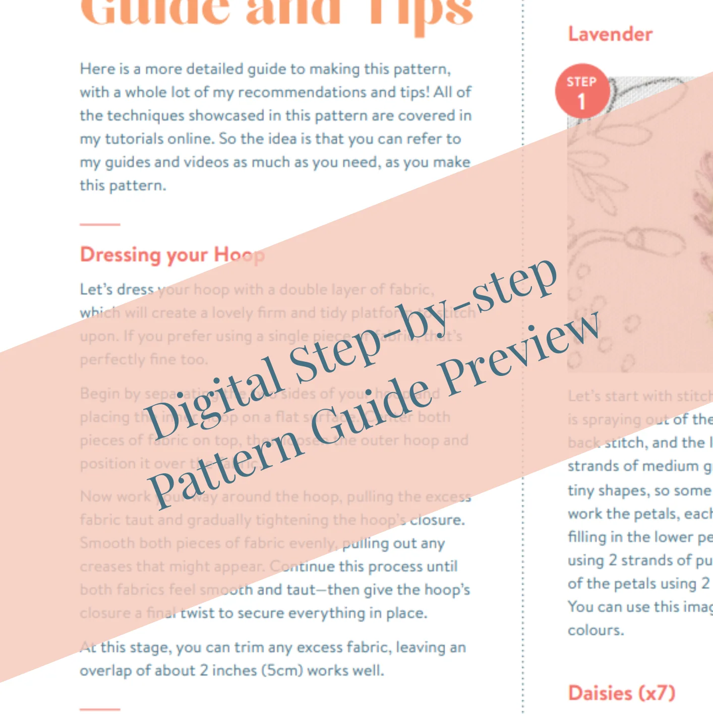 The Gardening Bee Embroidery Kit - Image 7